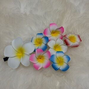 7pcs Brand New Hawaiian 🌺 Flower 🌸 Hair Clip for Women